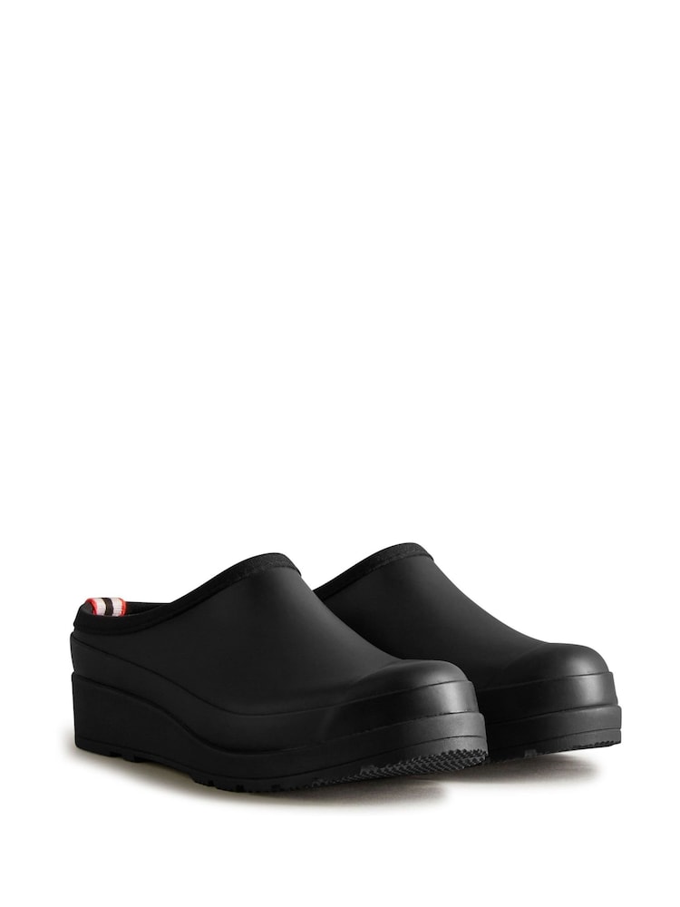 Hunter Play Black Clog Shoes - Image 2 of 4