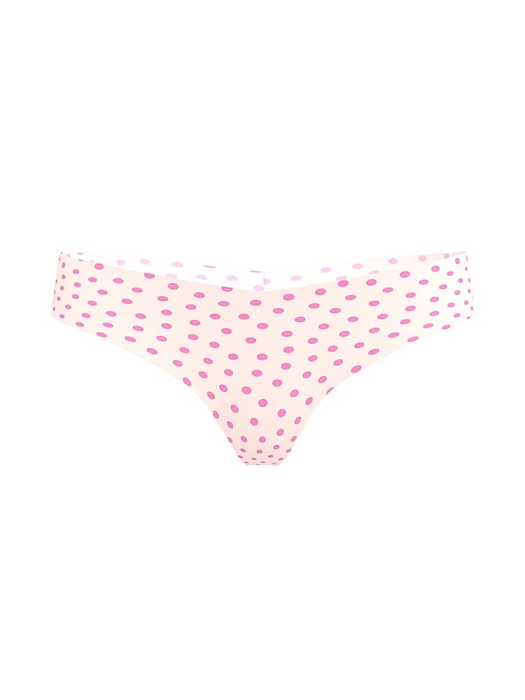 Victoria's Secret Purest Pink Dot Thong Knickers - Image 3 of 3