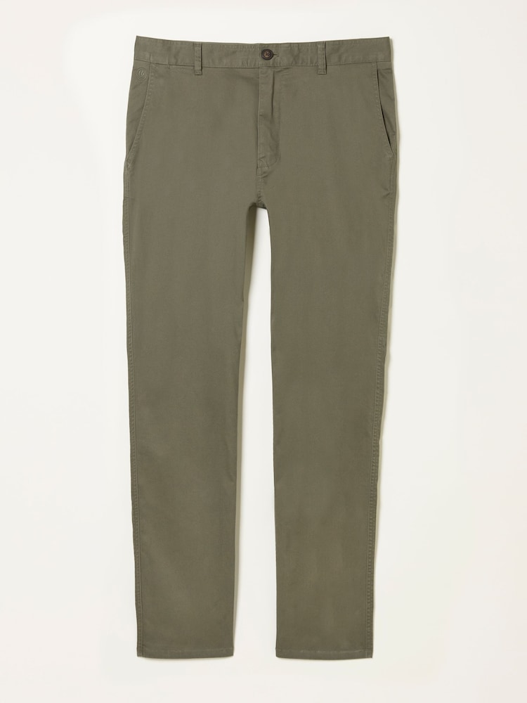 FatFace Heyshott Green Slim Chinos - Image 1 of 1