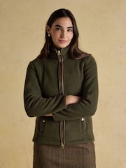 Heritage Green Zip Through Fleece - Image 1 of 10