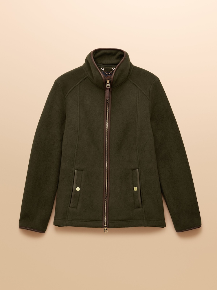 Heritage Green Zip Through Fleece - Image 10 of 10