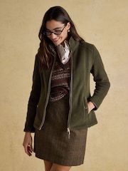 Heritage Green Zip Through Fleece - Image 4 of 10