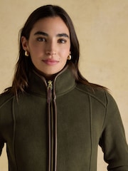 Heritage Green Zip Through Fleece - Image 5 of 10