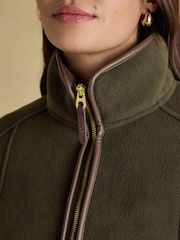Heritage Green Zip Through Fleece - Image 6 of 10