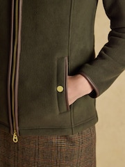 Heritage Green Zip Through Fleece - Image 7 of 10