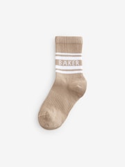 Multi Stone - Komplet 5 parov fantovskih nogavic Baker by Ted Baker - Slika 6 iz 8