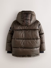 smALLSAINTS Brown Ripstop Padded Coat - Image 2 of 9