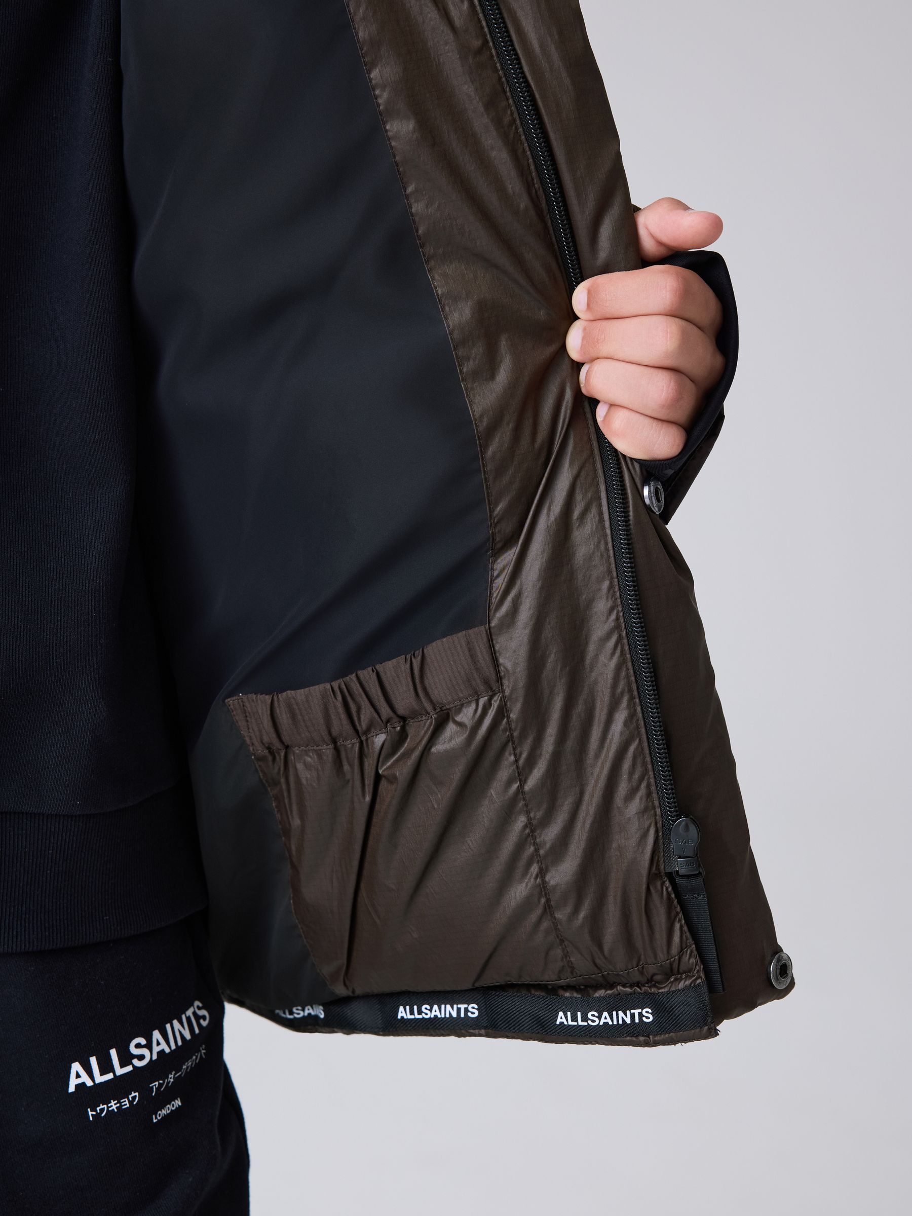 Buy smALLSAINTS Brown Ripstop Padded Coat from Next Romania