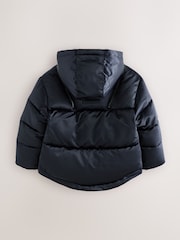 smALLSAINTS Navy Chelsea Padded Coat - Image 11 of 16