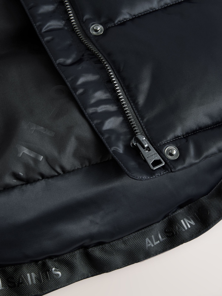 smALLSAINTS Navy Chelsea Padded Coat - Image 16 of 16
