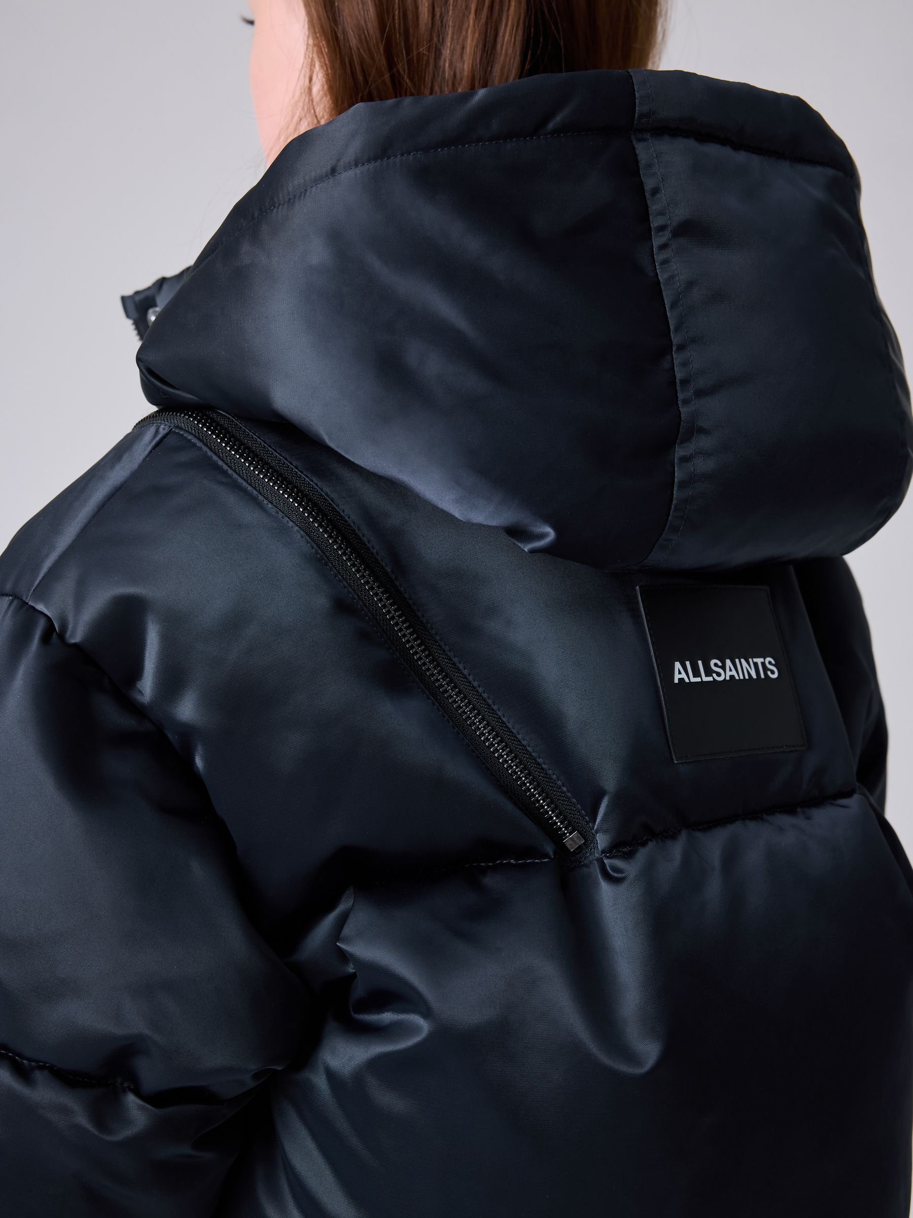 ALLSAINTS ネイビー モッズコート SMALL Buy smALLSAINTS Navy Chelsea Padded Coat from Next USA
