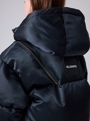 smALLSAINTS Navy Chelsea Padded Coat - Image 7 of 16