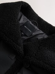 smALLSAINTS Black Padded Aviator Jacket - Image 15 of 16