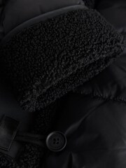 smALLSAINTS Black Padded Aviator Jacket - Image 16 of 16
