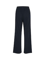 Kaffe Blue KAnaya Casual 100% Cotton Trousers With Elastic Waist - Image 6 of 6