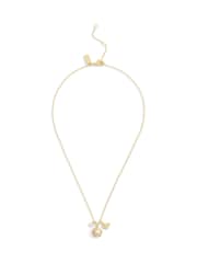 COACH Gold Tone Signature Pearl Tea Rose Boxed Jewelry Set - Image 2 of 6