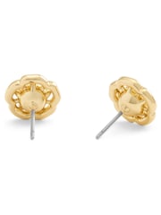 COACH Gold Tone Signature Pearl Tea Rose Boxed Jewelry Set - Image 5 of 6