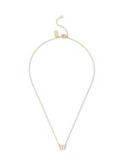 COACH Gold Tone Signature Butterfly Pendant Necklace - Image 1 of 3