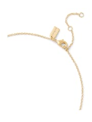 COACH Gold Tone Signature Butterfly Pendant Necklace - Image 3 of 3