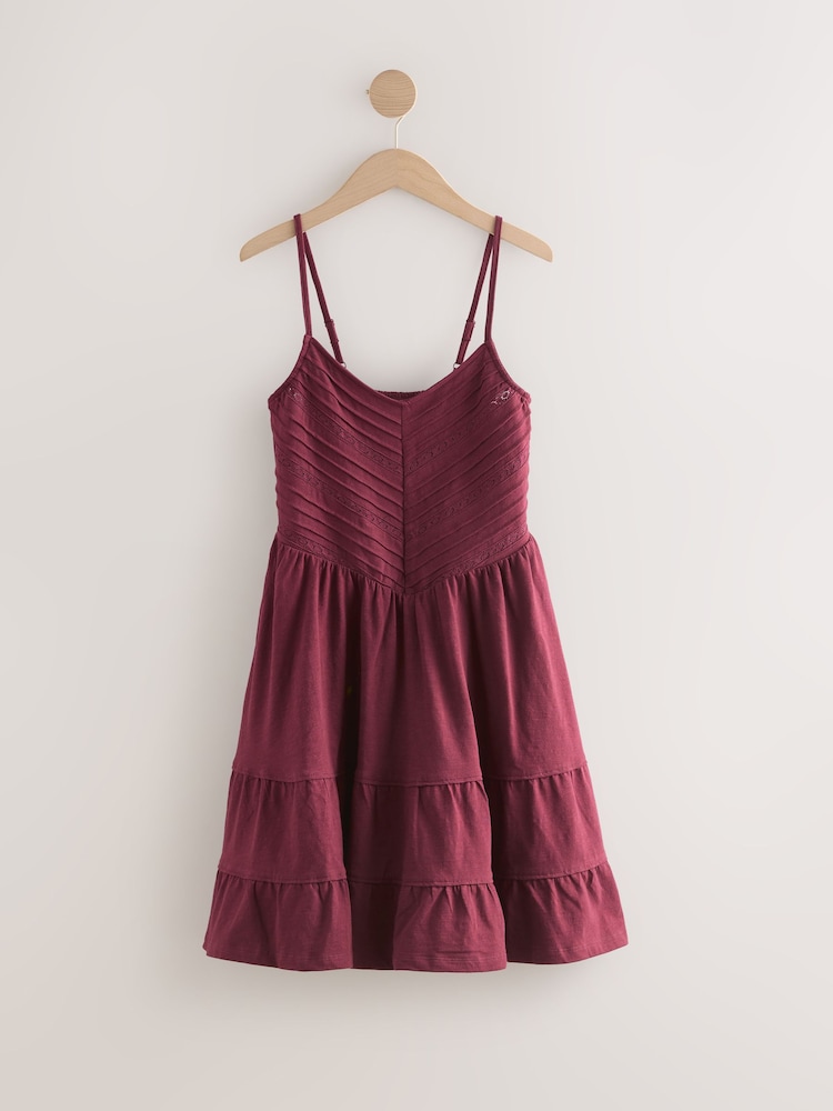 Prune Violet - Rochie mini Jerseu - Image 4 of 6