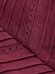 Plum Purple Jersey Mini Dress - Image 5 of 5