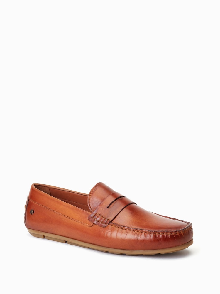 rjava - Base London Collins Slip On Rjavi mokasini - Slika 2 iz 6 rjava - Base London Collins Slip On Rjavi mokasini - Slika 2 iz 6