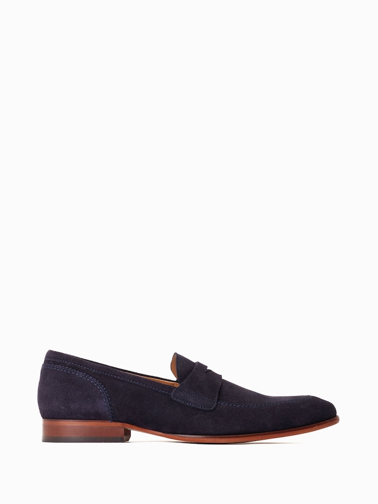 Base London Bruno Slip On Penny Loafers - Image 1 of 6