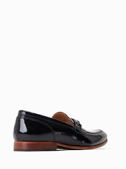 Base London Russo Slip On Penny Black Loafers - Image 2 of 6