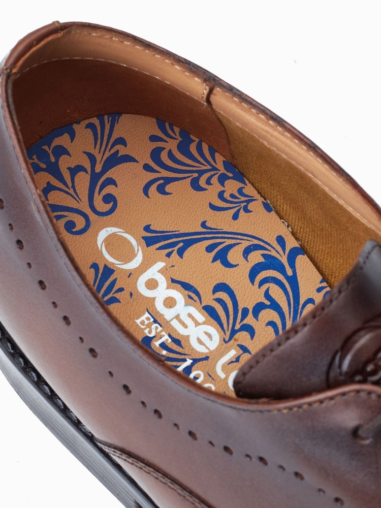 Base London Corbin Lace Up Brogue Shoes - Image 6 of 6