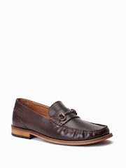 Base London Madison Slip On Brown Loafers - Slika 3 iz 6