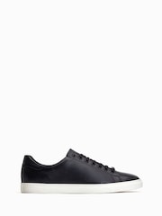 Base London Tucker Lace Up Black Trainers - Image 1 of 6