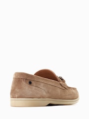 Base London Natural Snapper Slip On Loafers - Image 2 of 6