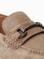 Base London Natural Snapper Slip On Loafers - Image 6 of 6
