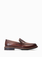 Base London Ivey Slip On Penny Black Loafers - Image 1 of 6