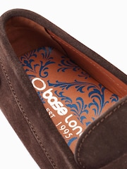 Base London Collins Slip On Brown Loafers - Image 6 of 6