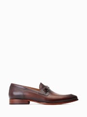 Base London Russo Slip On Penny Black Loafers - Image 1 of 6