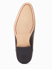 Base London Russo Slip On Penny Black Loafers - Image 5 of 6