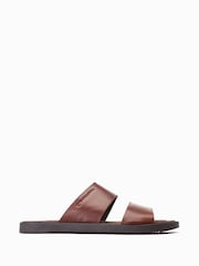 Base London Maven Slip On Brown Sandals - Imagen 1 de 6