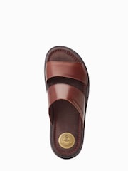 Base London Maven Slip On Brown Sandals - Imagen 4 de 6