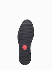 črna - Base London Joe Lace Up Brogue Shoes - Slika 5 iz 6