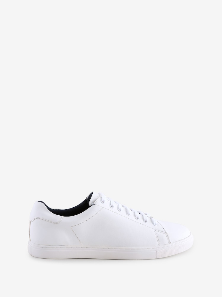 Base London Tucker Lace Up Black Trainers - Image 1 of 1