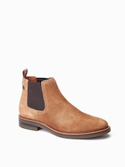Base London Portland Pull On Chelsea Brown Boots - Image 2 of 6