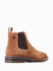 Base London Portland Pull On Chelsea Brown Boots - Image 3 of 6