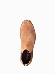 Base London Portland Pull On Chelsea Brown Boots - Image 4 of 6