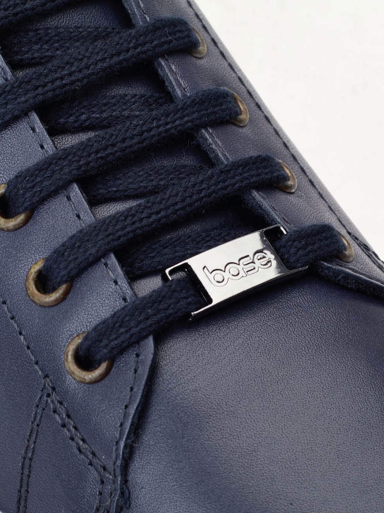 Base London Tucker Lace Up Black Trainers - Image 6 of 6