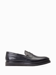 črna - Črna mokasini Base London Sid Slip On - Slika 1 iz 6