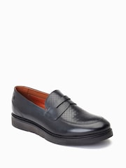 črna - Črna mokasini Base London Sid Slip On - Slika 2 iz 6