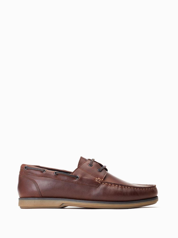 Светло-коричневый - Base London Stern Slip On Brown Loafers - Image 1 of 6
