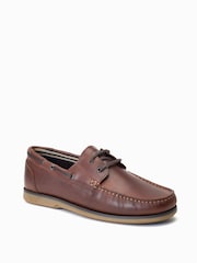 Светло-коричневый - Base London Stern Slip On Brown Loafers - Image 3 of 6