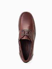 Светло-коричневый - Base London Stern Slip On Brown Loafers - Image 4 of 6